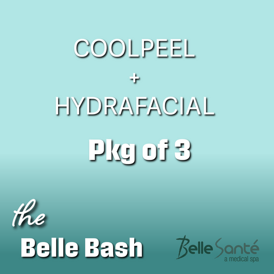 3 CoolPeel Face + 3 HydraFacials