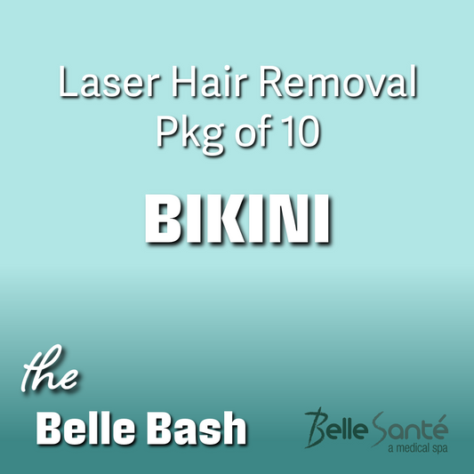Laser Hair Removal - 10 Treatments - BIKINI LINE