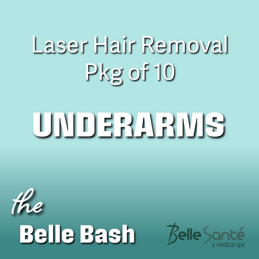 Laser Hair Removal- 10 Treatments - UNDERARMS